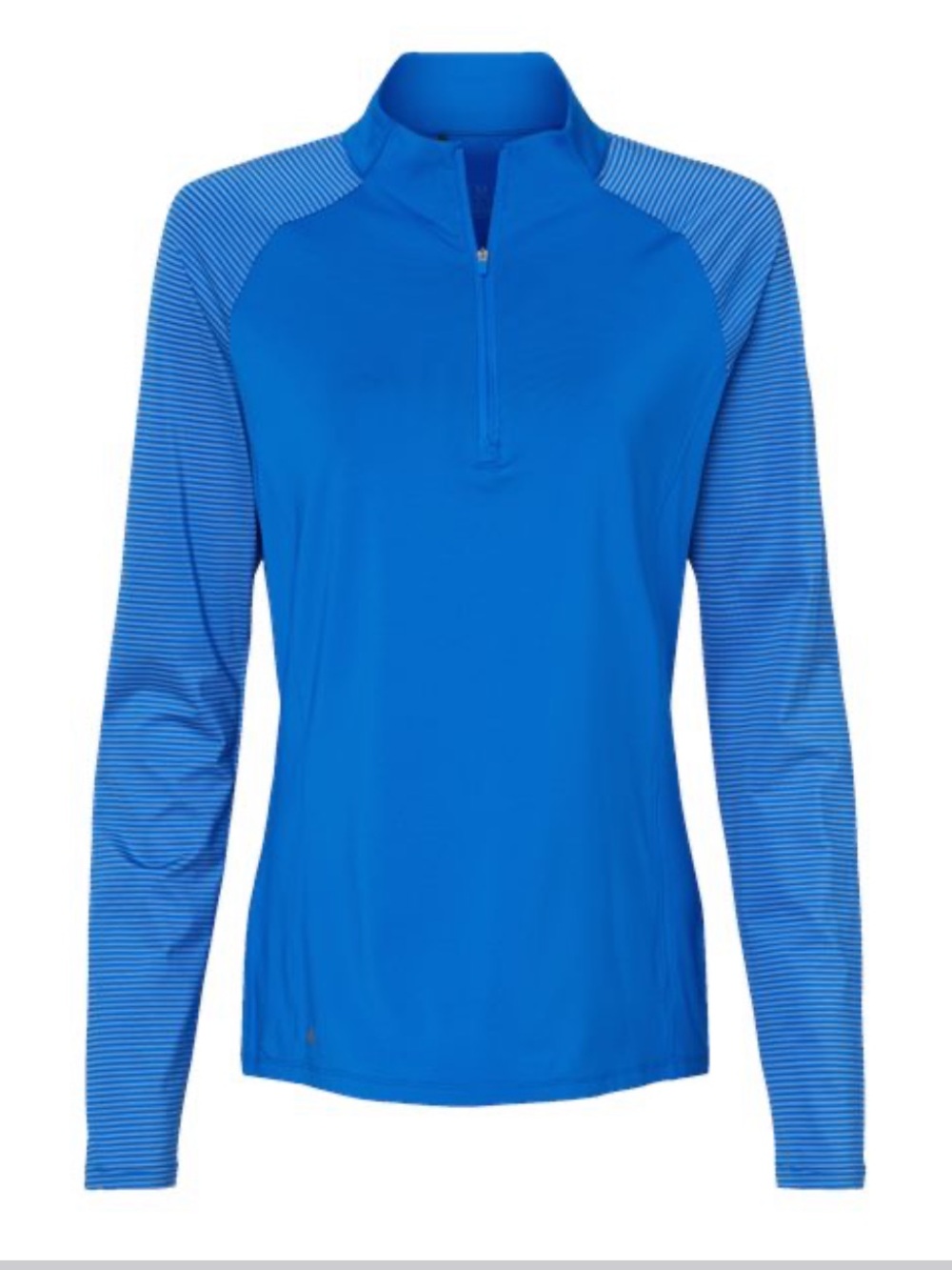 New Adidas Women’s Golf Quarter Zip Pullover - Glory Blue - 2XL